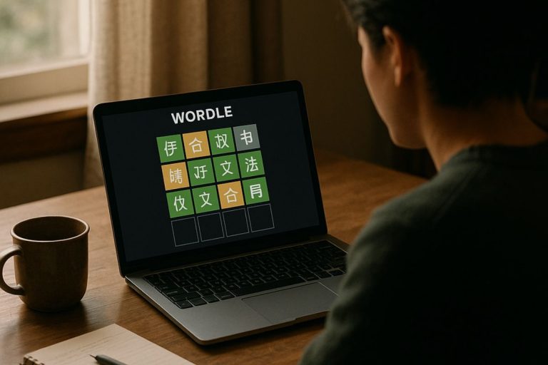 Wordle 字謎挑戰心得