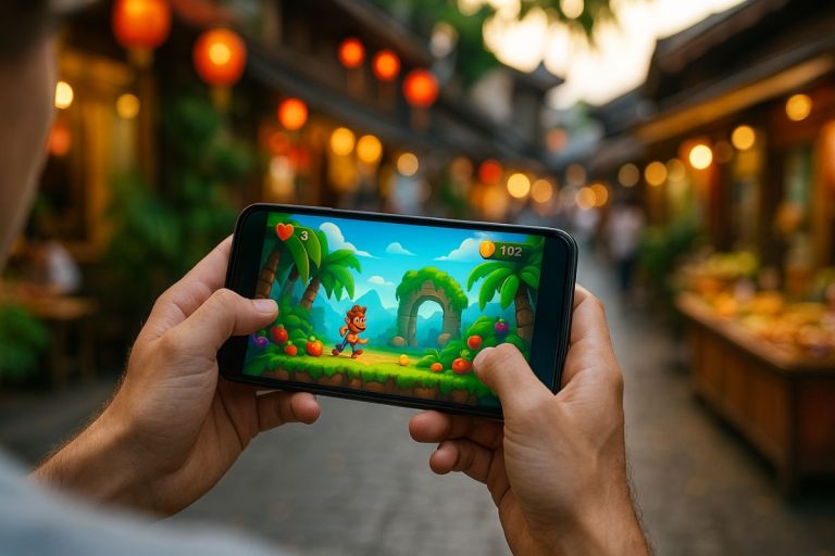 異國風情手機遊戲試玩